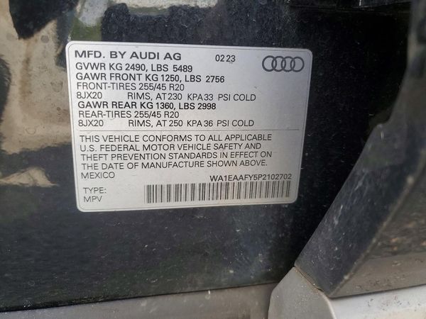 2023 AUDI Q5