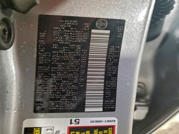 2024 TOYOTA CAMRY LE