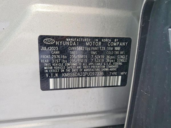 2023 HYUNDAI SANTA FE SEL Convenience