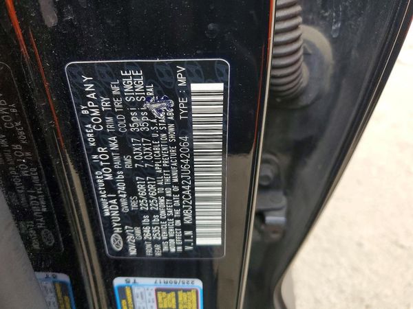 2018 HYUNDAI TUCSON SE Standard
