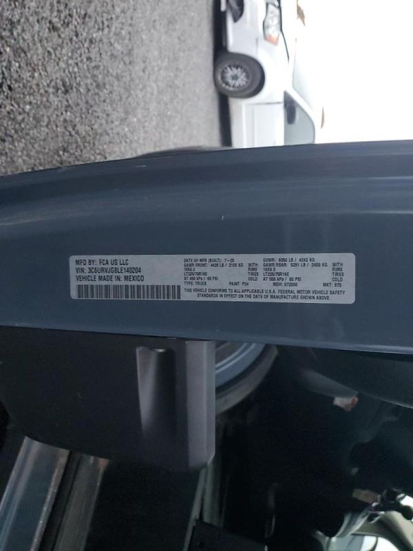 2020 RAM PROMASTER 1500 VF