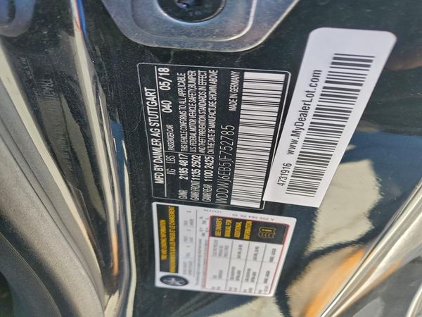 2018 MERCEDES-BENZ C AMG C43