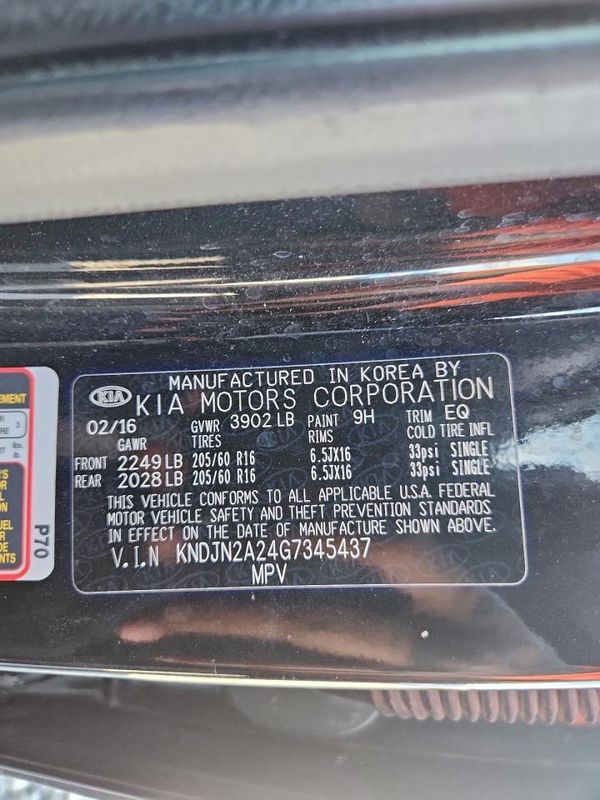 2016 KIA SOUL Plus