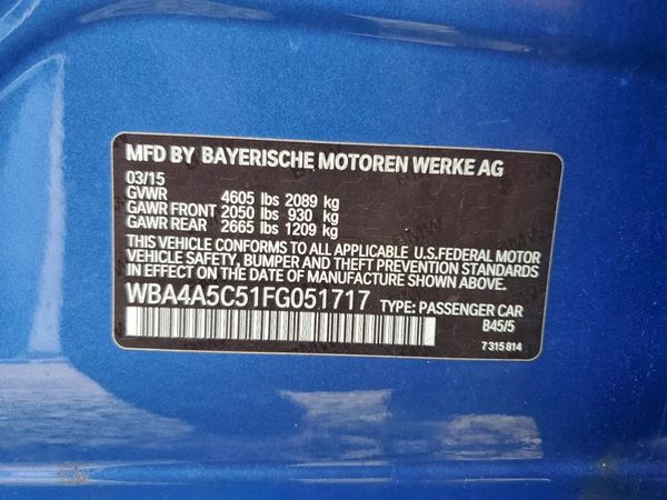 2015 BMW 428
