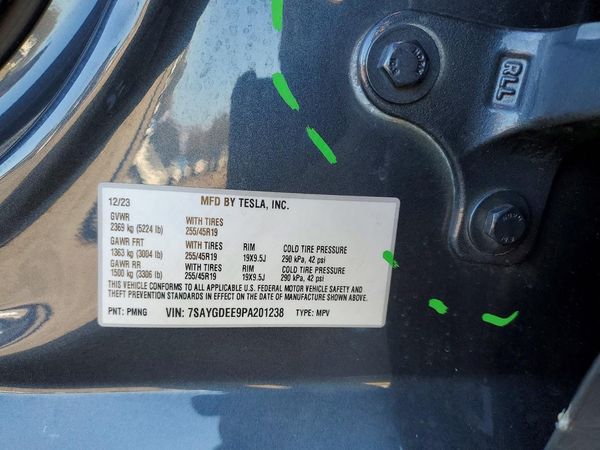 2023 TESLA MODEL Y