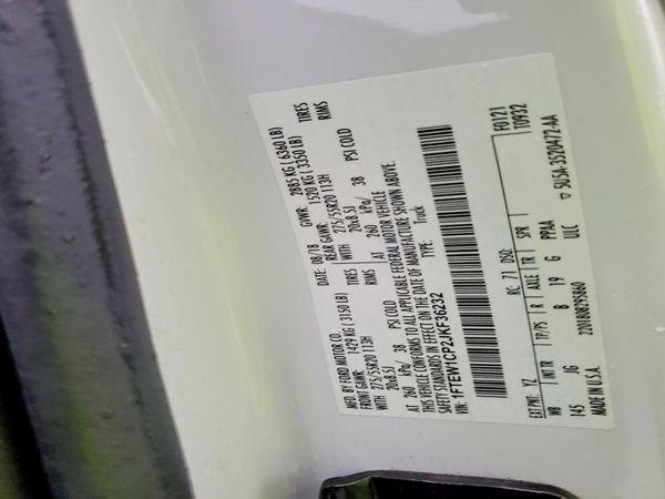 2018 FORD F150
