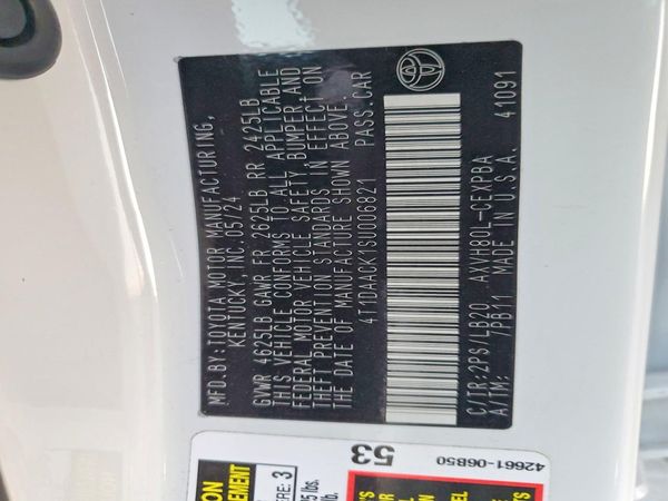 2025 TOYOTA CAMRY
