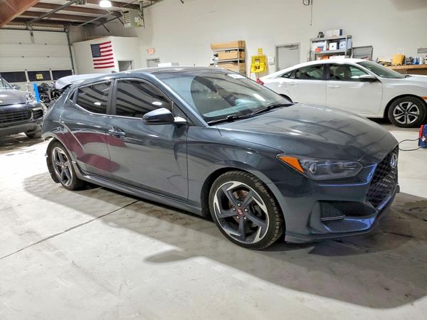2019 HYUNDAI VELOSTER — Passenger 3/4