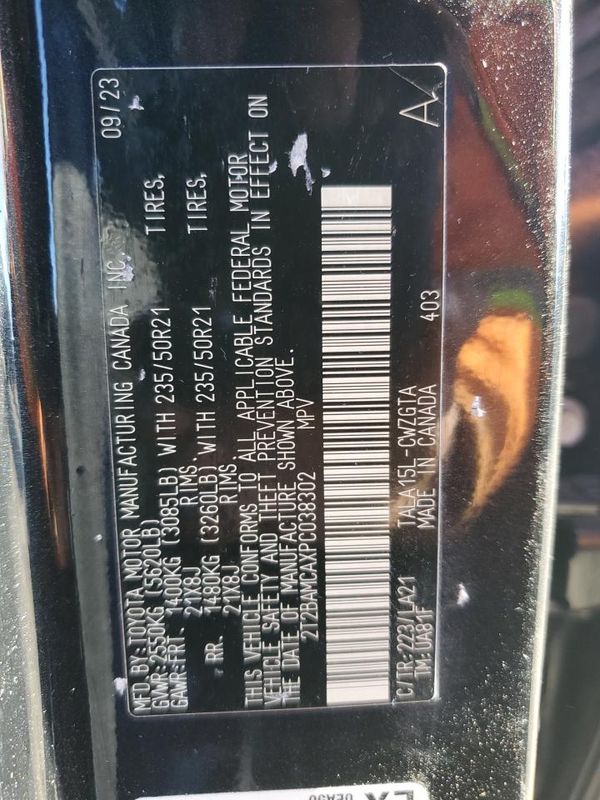 2023 LEXUS RX
