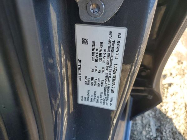 2020 TESLA MODEL 3