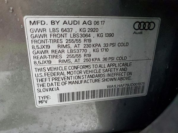 2018 AUDI Q7