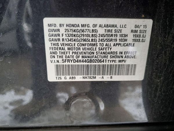 2016 ACURA MDX SH-AWD w/Tech