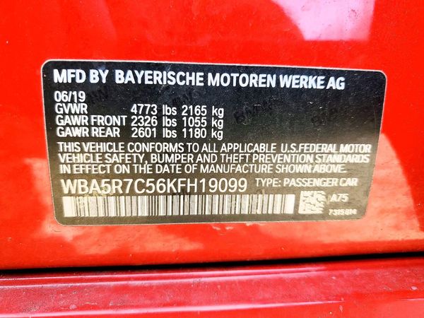 2019 BMW 330XI xDrive