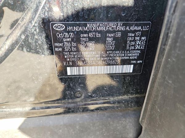 2020 HYUNDAI SANTA FE