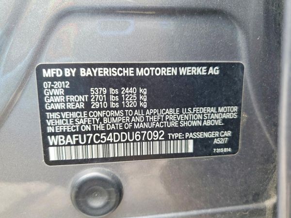 2013 BMW 535