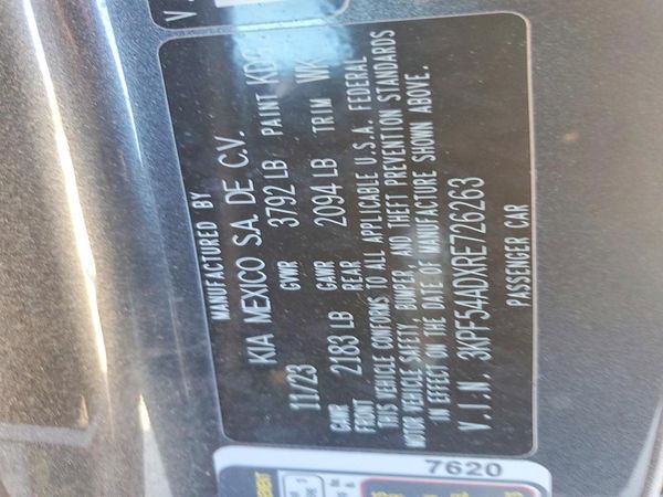 2024 KIA FORTE GT Line