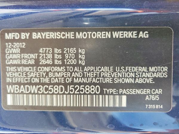 2013 BMW 328