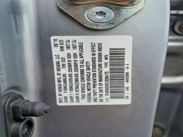 2018 HONDA CRV EX
