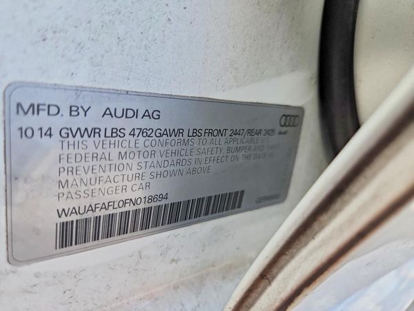 2015 AUDI A4 Premium