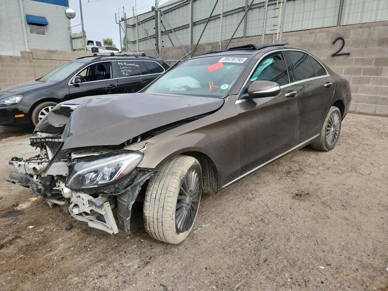 2015 MERCEDES-BENZ C 4-MATIC