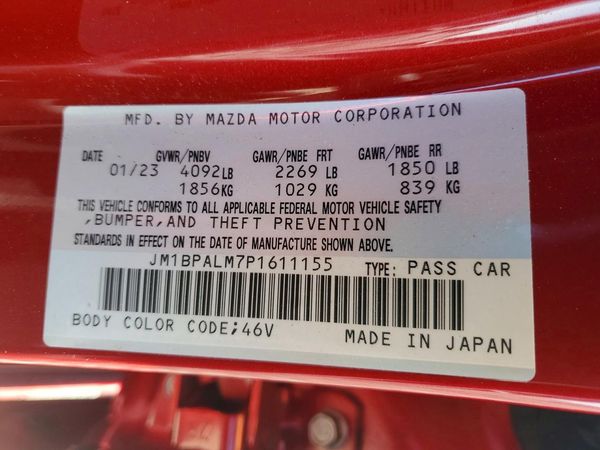 2023 MAZDA 3