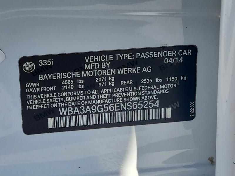 2014 BMW 335i SA