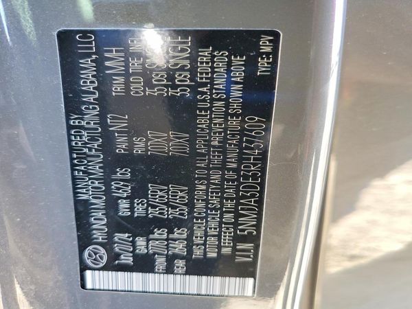 2024 HYUNDAI TUCSON