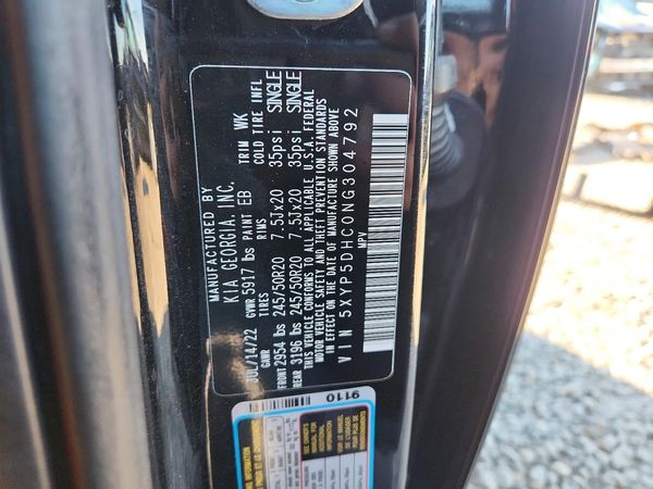 2022 KIA TELLURIDE