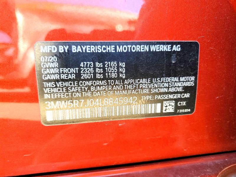 2020 BMW 330i xDrive NA