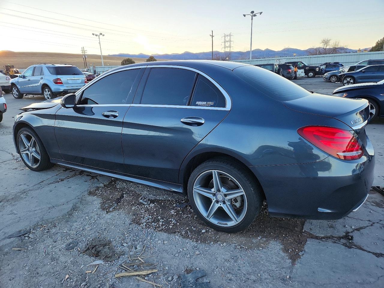 2015 MERCEDES-BENZ C 4-MATIC