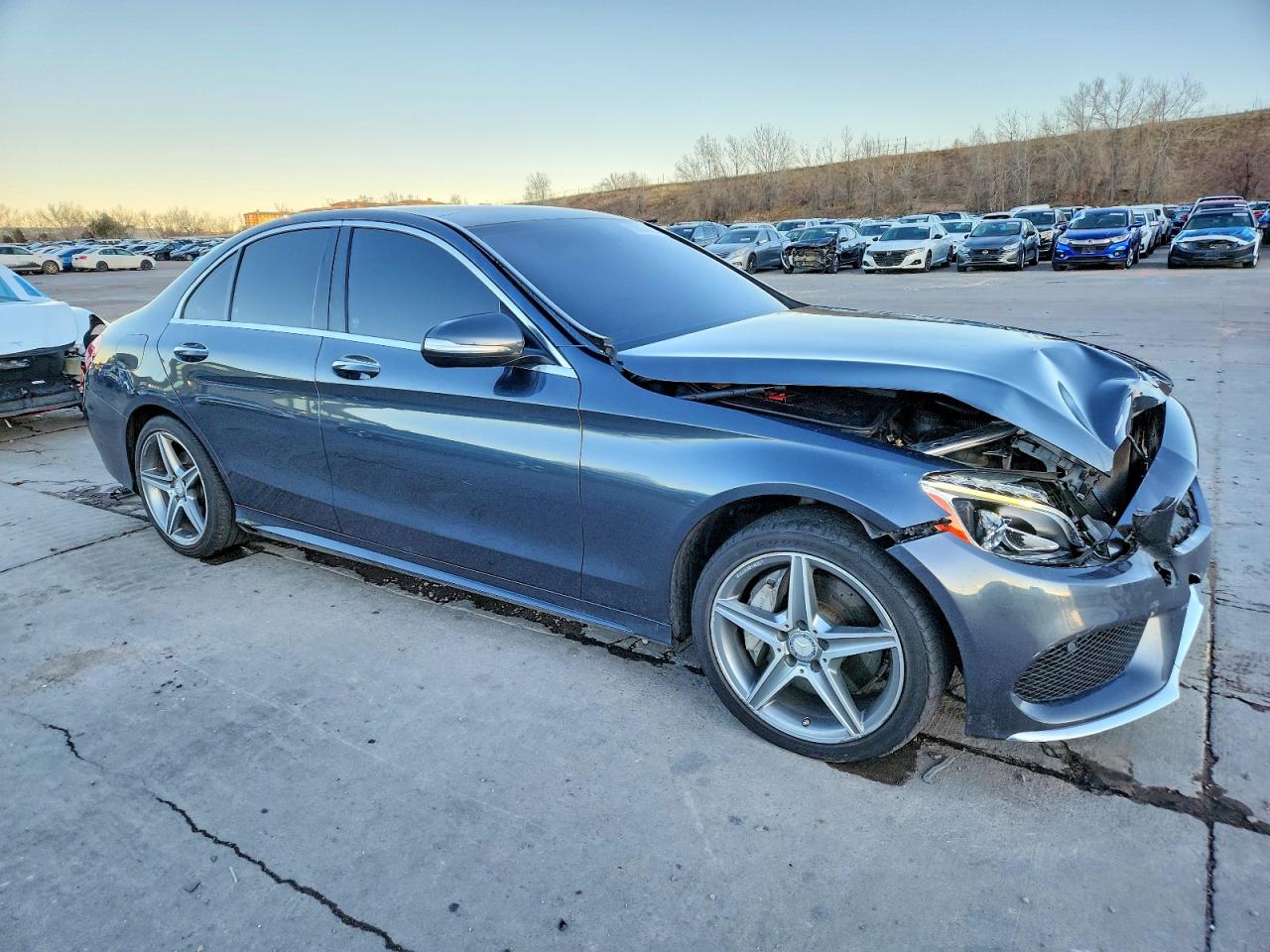 2015 MERCEDES-BENZ C 4-MATIC