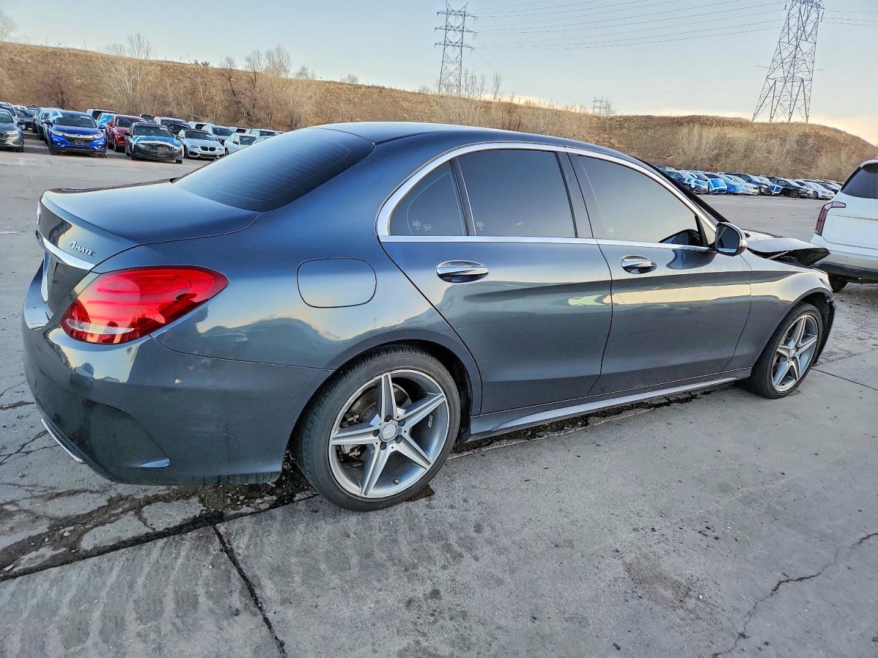 2015 MERCEDES-BENZ C 4-MATIC