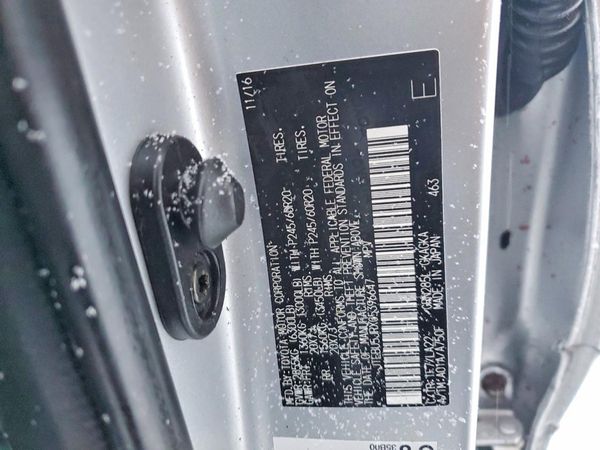 2016 TOYOTA 4RUNNER Base Grade