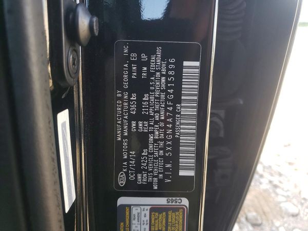 2015 KIA OPTIMA