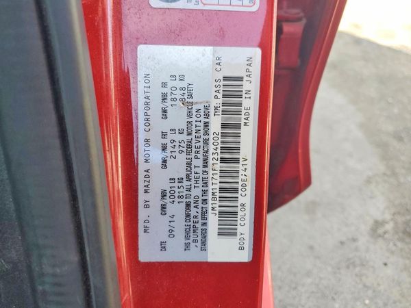 2015 MAZDA 3 SV/Base