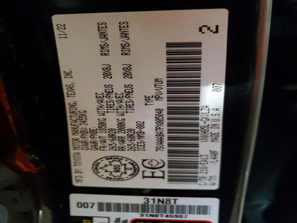 2023 TOYOTA SEQUOIA