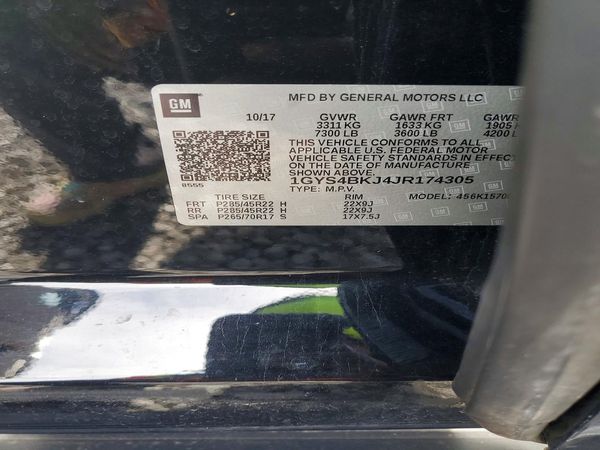 2018 CADILLAC ESCALADE